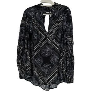 Free People Womens Walking On A Dream Oversized Tunic Top Size S‎